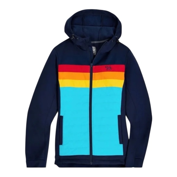 YOCOLORADO Women's Momentum PolarteC Fleece Jacket in Navy size M - Picture 11 of 11